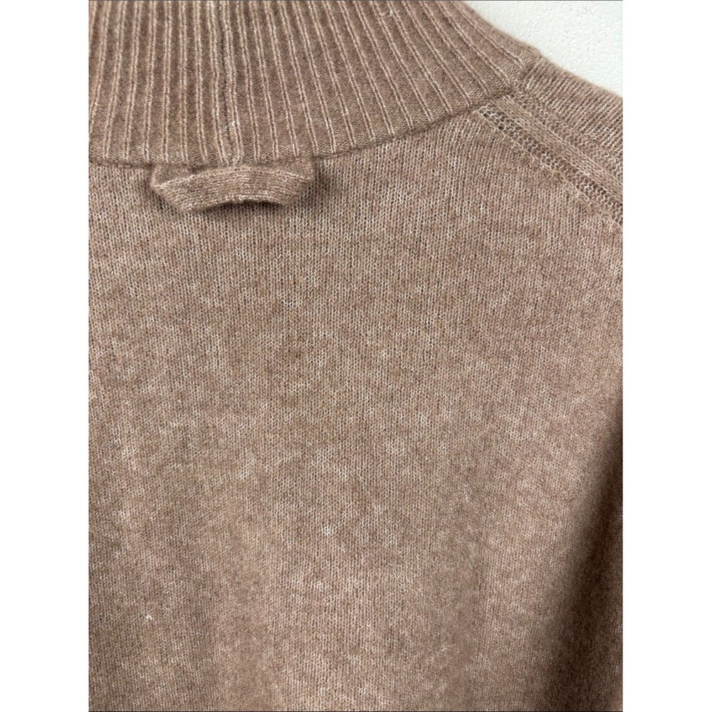 Everlane Women's Large Cozy Turtleneck Sweater Taupe Wool - Nylon - Yak Hair - Picture 8 of 10